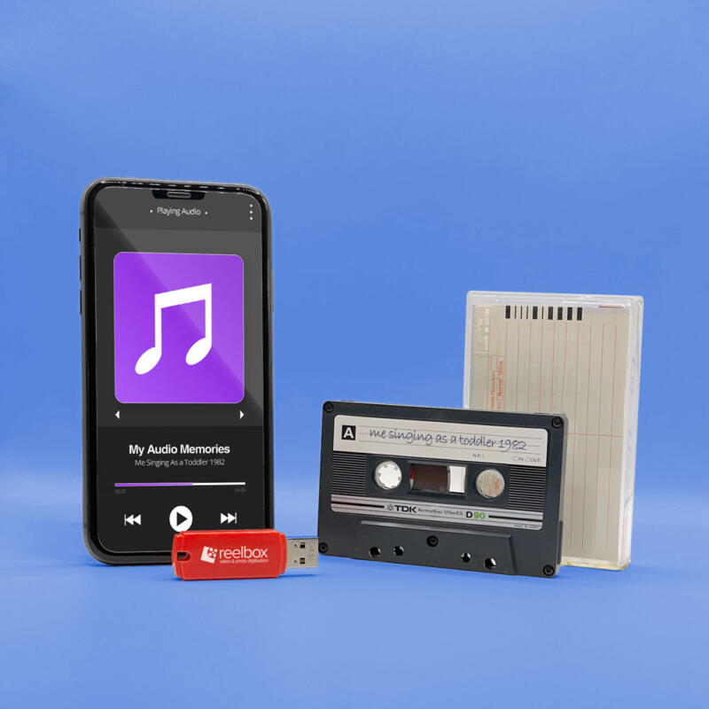 Transfer & Convert Cassette Tape to Digital, USB, CD, Cloud.